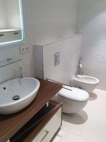 Et badeværelse på Villa Kerjanus