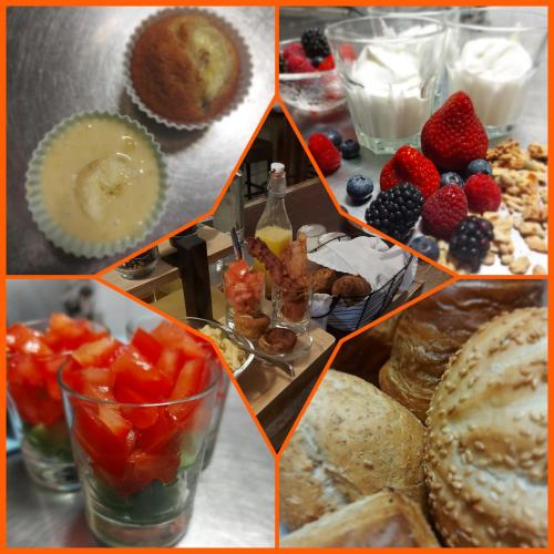 Mad på bed and breakfast-stedet eller i nærheden