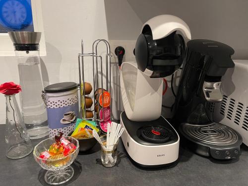 Nuits en Sologneにあるコーヒーまたはお茶