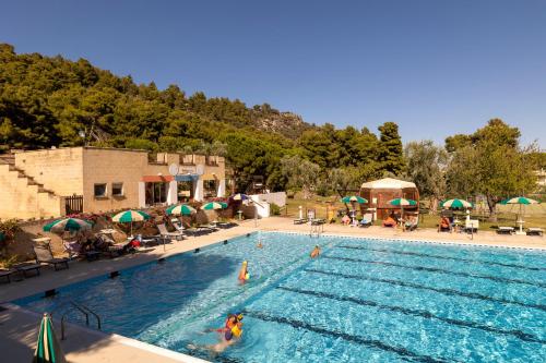 Bazén v ubytování Hotel degli Ulivi nebo v jeho okolí