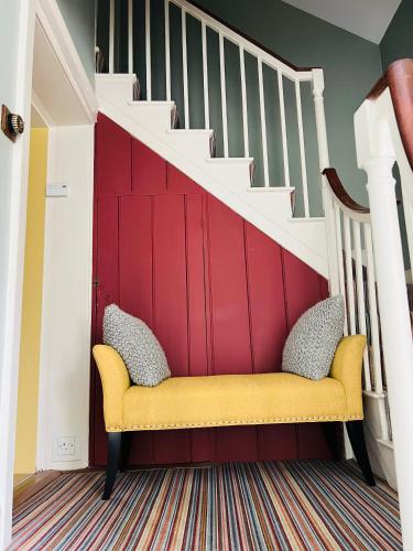 Χώρος καθιστικού στο Larchmount House B&B