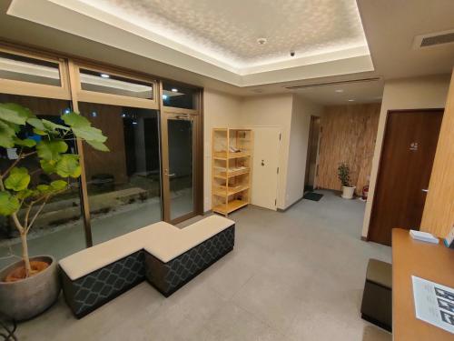 Χώρος καθιστικού στο Serorin Light Hotel Tokyo