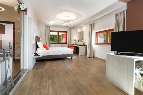 Cama o camas de una habitación en Bhotel