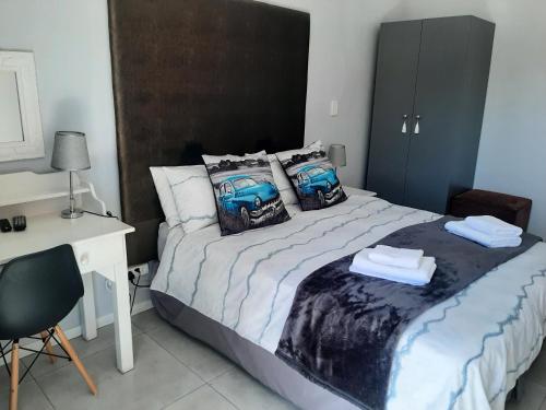 Ένα ή περισσότερα κρεβάτια σε δωμάτιο στο Croeso Guest House