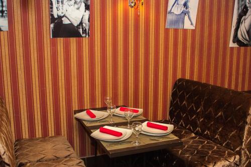 Posezení v ubytování Bella Donna Hotel