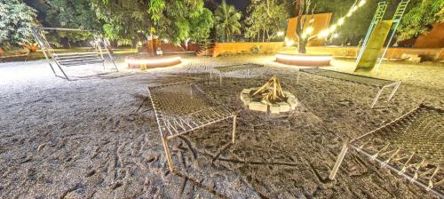 Zahrada ubytování Amraness Luxury Resort Sasan Gir