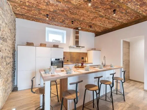 Spacious holiday home in Doische with private pool picture