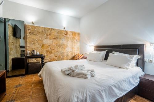 Postel nebo postele na pokoji v ubytování Chalet Castello