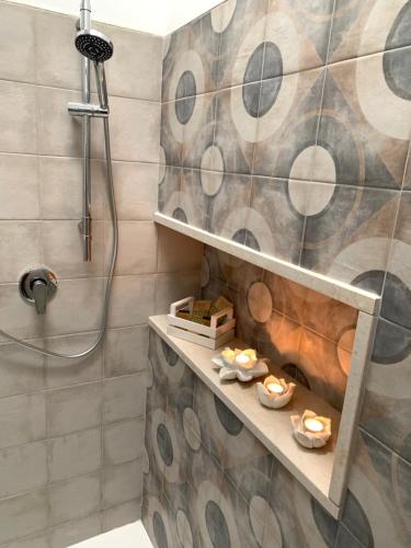 Koupelna v ubytování B&B Villa Maggi
