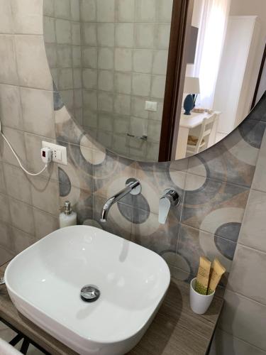 Koupelna v ubytování B&B Villa Maggi
