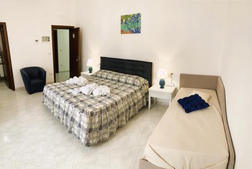 Postel nebo postele na pokoji v ubytování B&B Villa Maggi