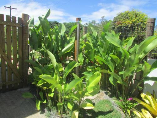 Taman di luar Pousada Refúgio Eça-Porã