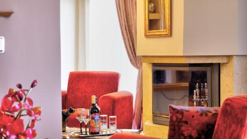 Гостиная зона в Villa Eftichia