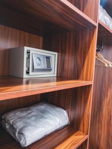 Ένα ή περισσότερα κρεβάτια σε δωμάτιο στο Aspar Boutique Hotel