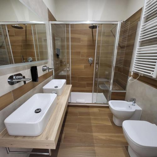 Koupelna v ubytování B&B Salerno Urban Suite 57