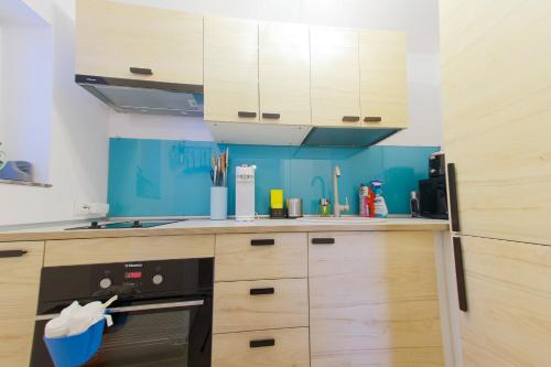 Dapur atau dapur kecil di Casa AVA
