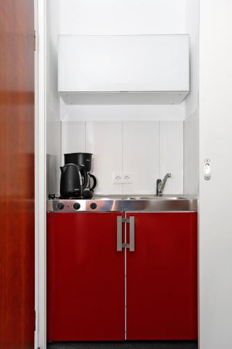 Η κουζίνα ή μικρή κουζίνα στο Hotel Apartment Laforsch