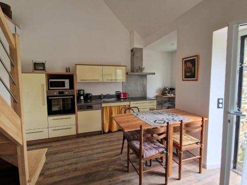 Η κουζίνα ή μικρή κουζίνα στο Apartment in Brittany near Sandy Beaches