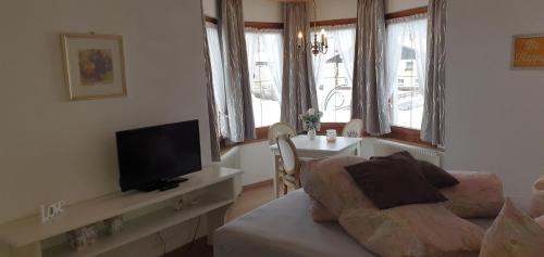 Hotel Gasthof Gaistalにあるテレビまたはエンターテインメントセンター