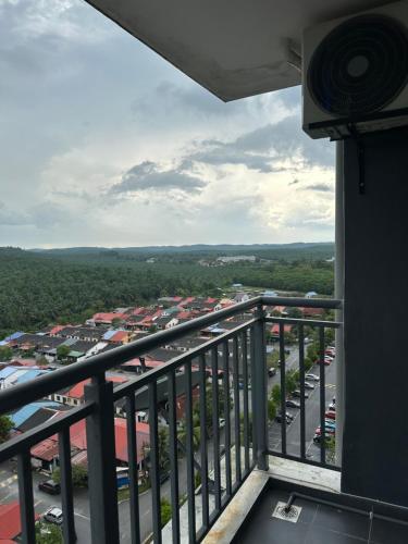 Balkón nebo terasa v ubytování Homestay Ar Rayyan RESIDENSI LAGUNA BIRU