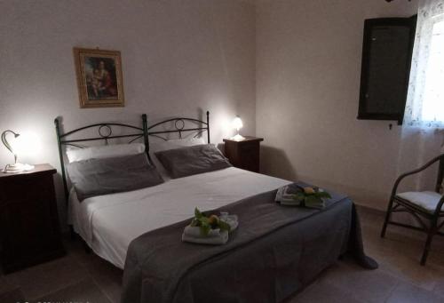 Ένα ή περισσότερα κρεβάτια σε δωμάτιο στο Villa La Zagara - Fasano