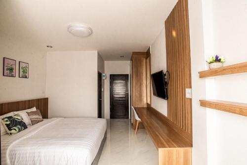 Postel nebo postele na pokoji v ubytování Korner Grand Hotel