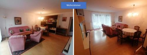 Posezení v ubytování Wohnidyll in Zeuthen bei Berlin