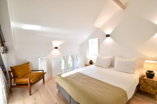 Letto o letti in una camera di LAA Studios