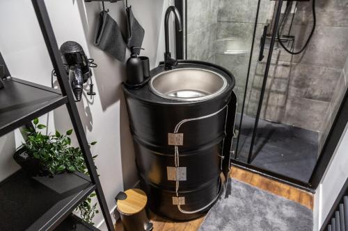 Bagno di SUITE INDUS - JARDIN, NETFLIX et PARKING - Le Manoir aux Pommes
