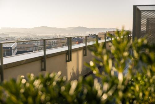 a view of a city from the top of a building at Arrels d'Emporda in Palafrugell