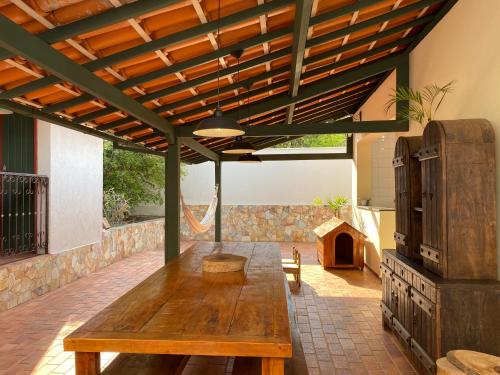 Posezení v ubytování Casa no Centro Histórico de Catas Altas