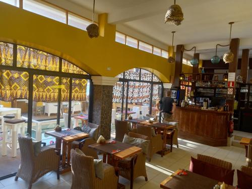 En restaurant eller et andet spisested på Tienne Del Mar