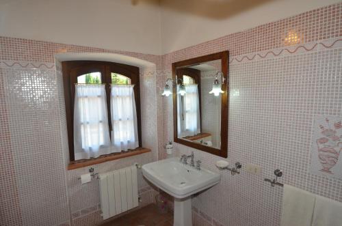 Ένα μπάνιο στο Agriturismo Sant'Angelo