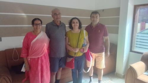 a group of people standing in a room at MARINA SUITES AIRPORT HOTEL in Cochin