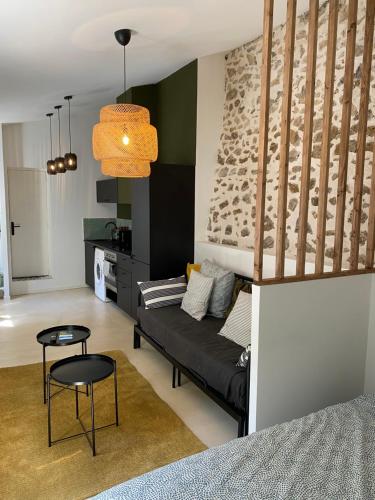 Posedenie v ubytovaní Petite Maison typique de ville marseille
