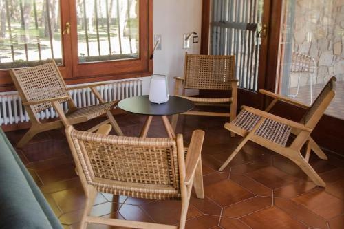 Χώρος καθιστικού στο Lodging Apartments Villa el Raco