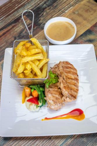 Comida en el hotel o alrededores