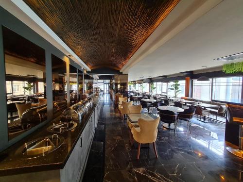 Χώρος καθιστικού στο Air Boss Istanbul Airport and Fair Hotel