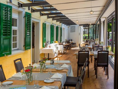 Restaurace v ubytování Landgasthof Seelust