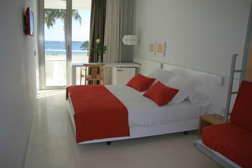 Voodi või voodid majutusasutuse Hotel Las Palmas toas