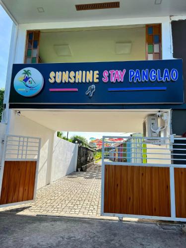 Certifikát, hodnocení, plakát nebo jiný dokument vystavený v ubytování Sunshine Stay Panglao