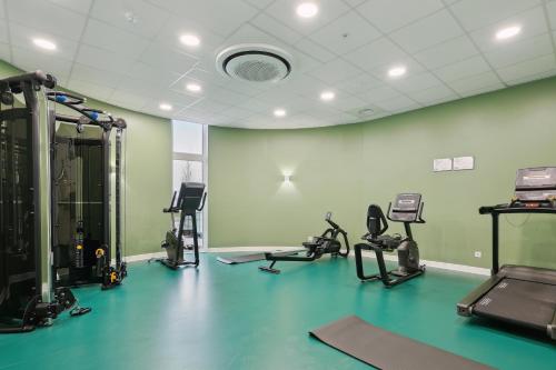 Γυμναστήριο ή/και όργανα γυμναστικής στο All Suites Appart Hôtel - Noisy-le-Grand