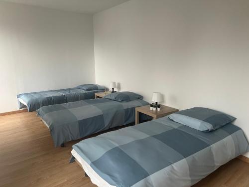 Katil atau katil-katil dalam bilik di Le Relais de Saint Loup 1 à 66 personnes