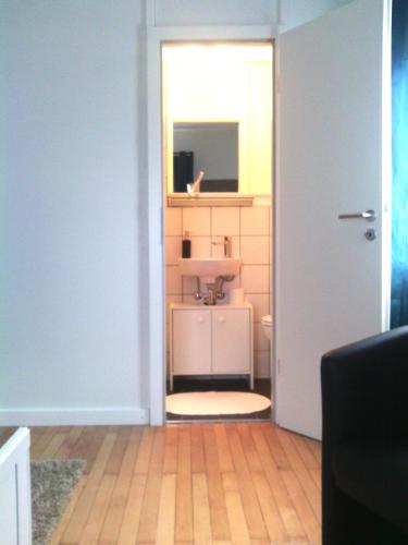 Cuisine ou kitchenette dans l'établissement Pension TimeOut