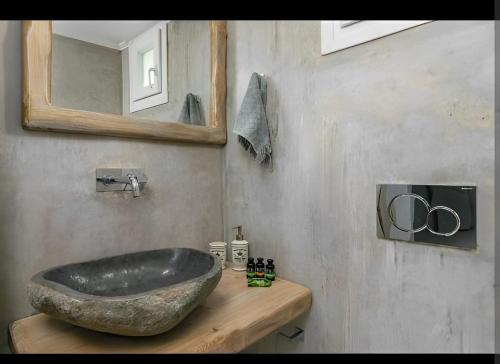 Ένα μπάνιο στο Cozy Andrée Apartment