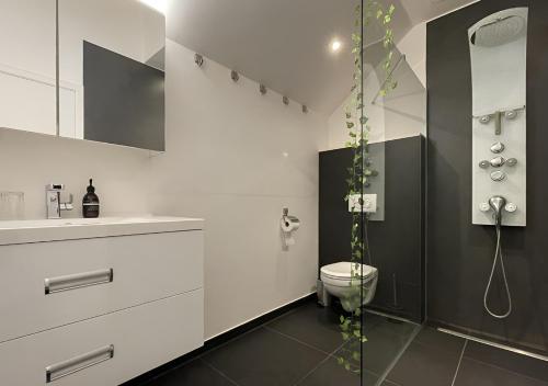 Bilik mandi di Arcaden loft