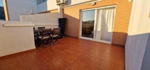 Balkoni atau teres di Ático Duplex - La Terraza del Confort - Oropesa del Mar