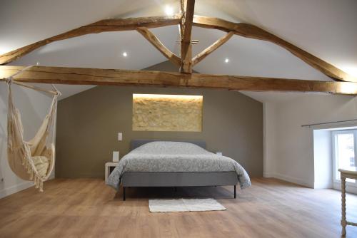 Postel nebo postele na pokoji v ubytování [Le 8] Maison de ville élégante et tout confort
