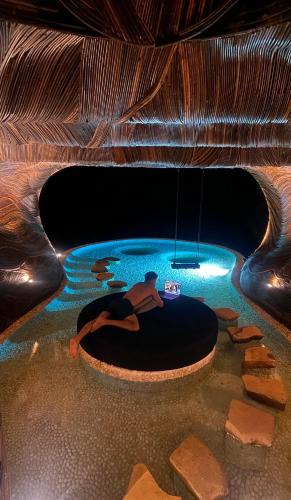 Πισίνα στο ή κοντά στο Veluvana Bali