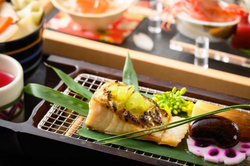 Makanan di atau berdekatan ryokan
